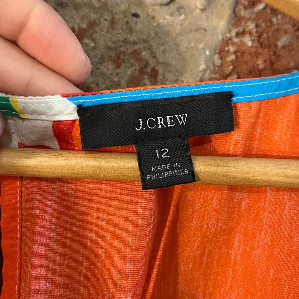 J crew Multicolor Floral Blouse - Picture 5 of 7